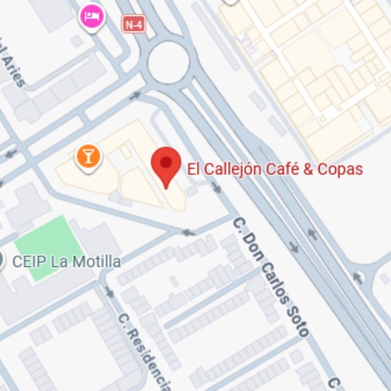 Mapa pub el callejon 
